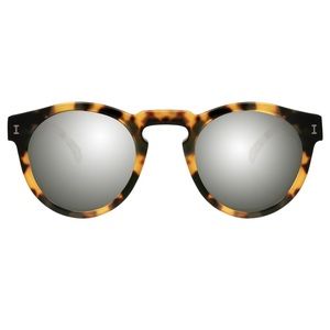 illesteva leonard silver lens sunglasses